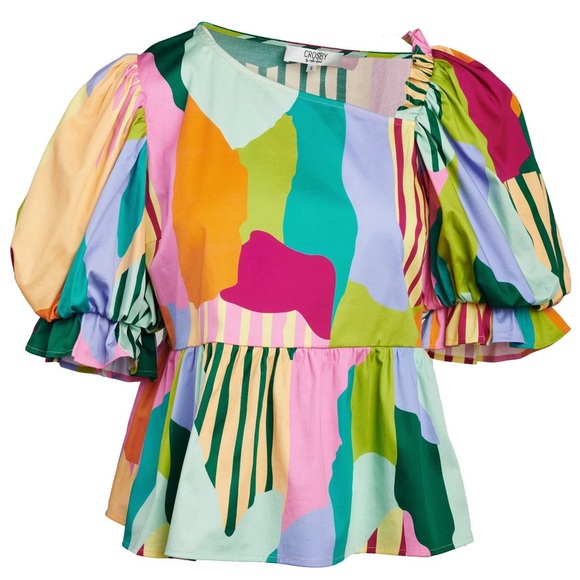 NWT - CROSBY by Mollie Burch - Rooney Top - Color Fields - Picture 4 of 4